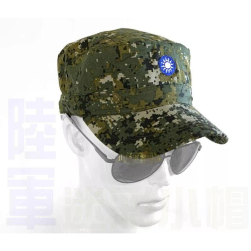 陸軍迷彩帽子（軟、硬皆有）