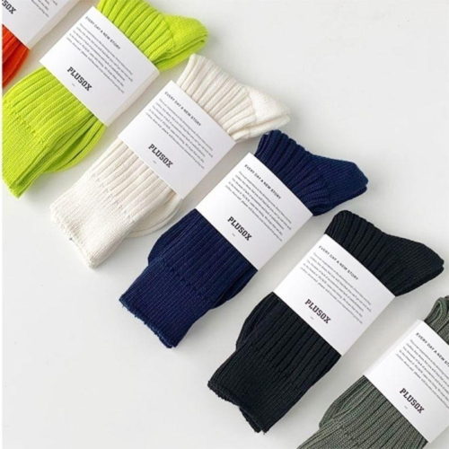 Tweed Basic Socks 粗針織條紋 粗織襪 襪子 堆疊中長襪 運動長襪 男女 運動襪 襪【PS中壢】
