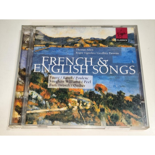 文本齋 Thomas Allen FAURE RAVEL POULENC ... Lieder 2CD Virgin