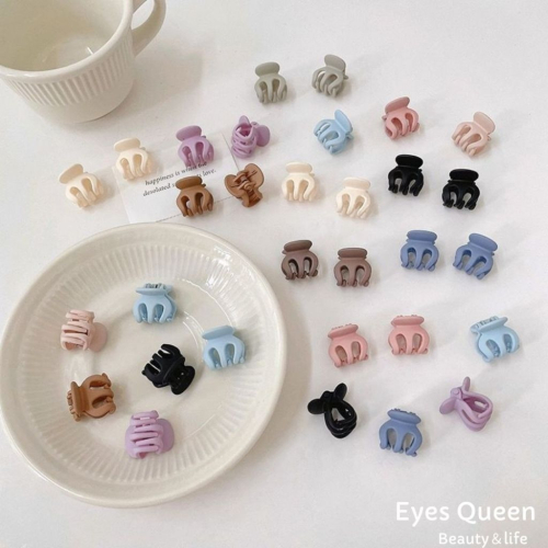 [Eyes Queen] 磨砂小抓夾 瀏海抓夾 小碎髮抓夾 瀏海夾 小夾子 髮飾夾 夾子 邊夾 髮夾 小黑夾