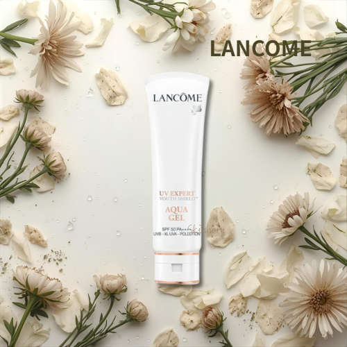 LANCOME 蘭蔻 超輕盈UV水凝露 小白管防曬霜50ml 妝前防曬
