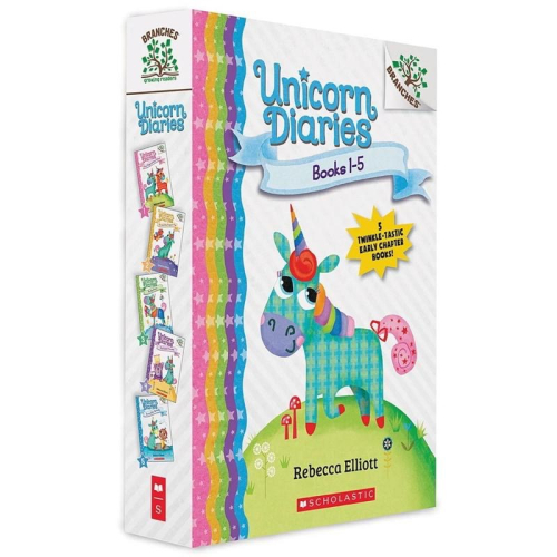 補貨到 小獨角獸日記全彩英文橋樑套書5冊 Unicorn Diaries Boxed Set Books 1-5