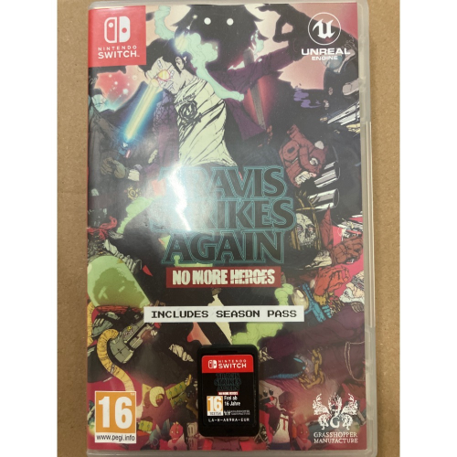 二手 SWITCH 特拉維斯再戰江湖 英雄不再 中文