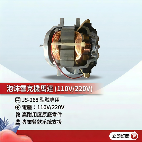泡沫雪克機馬達(110/220V)