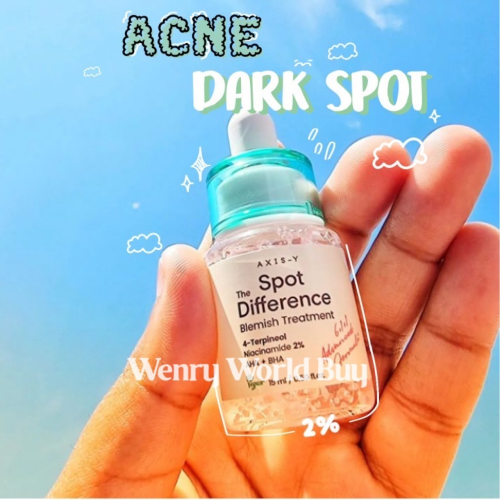 現貨✨韓國 AXIS-Y 安舒研 痘痘小奶瓶 sos修護精華液 神經醯胺 煙醯胺 茶樹 BHA acne sol