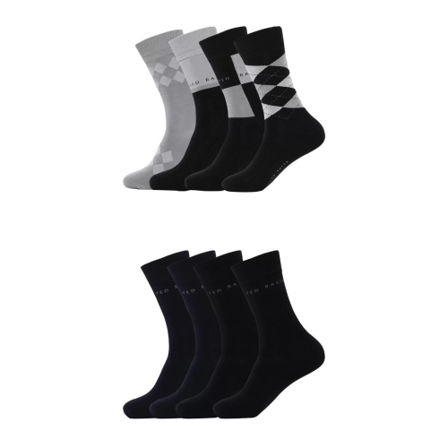 ?現貨特價！TED BAKER 男紳士襪四入組 單一尺寸(2款組合可選)-吉兒好市多COSTCO代購