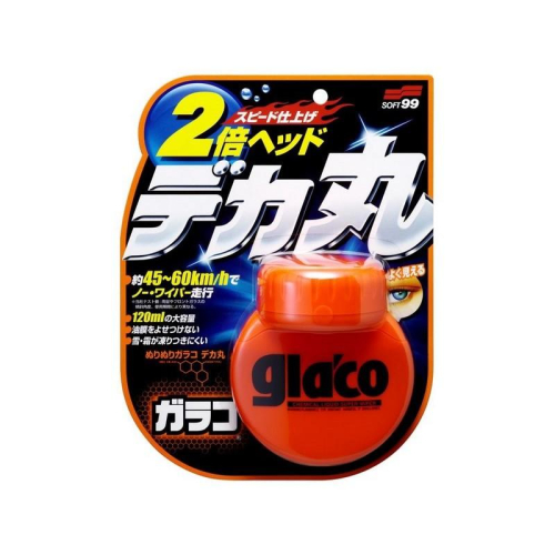 SOFT99 玻璃鍍膜 玻璃清潔 巨頭 超級免雨刷玻璃精 Glaco 120ml 玻璃驅水劑 6倍耐久 一年長效 撥水劑