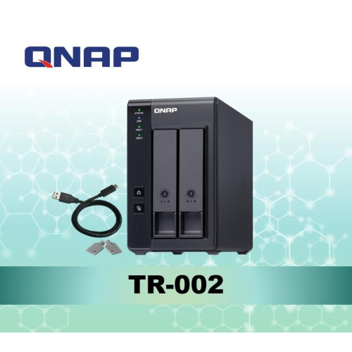 @電子街3C特賣會@全新 QNAP 威聯通 TR-002 2BAY RAID磁碟陣列外接盒