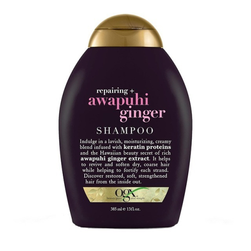 【OGX】夏威夷薑根潤澤洗髮乳-Awapuhi (13oz/385ml)【6627】