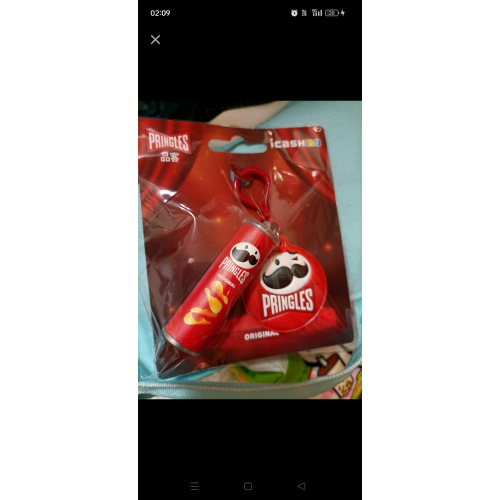 品客洋芋片紅罐(原味)icash2.0造型卡品客洋芋片 原味 icash 2.0 紅色現貨