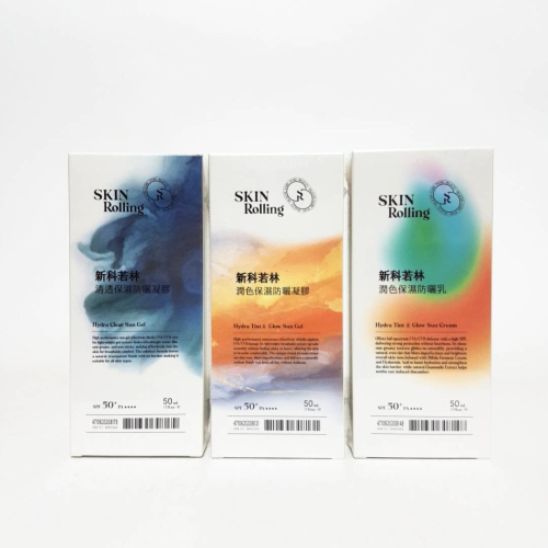 新科若林/蒙娜麗莎 潤色保濕防曬凝膠SPF50 / 清透保濕防曬凝膠SPF50 / 潤色保濕防曬乳SPF50