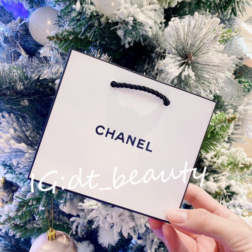 Chanel 香奈兒 紙袋 彩妝紙袋 精品專櫃紙袋 包包紙袋 袋子 名牌紙袋 正品 飾品紙袋 精品袋 禮物袋 束口袋