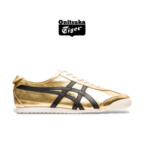 ?Onitsuka Tiger 鬼塚虎MEXICO 66™ 金屬系列 亮面平底運動鞋｜墨西哥｜德訓鞋｜平底鞋｜休閒鞋