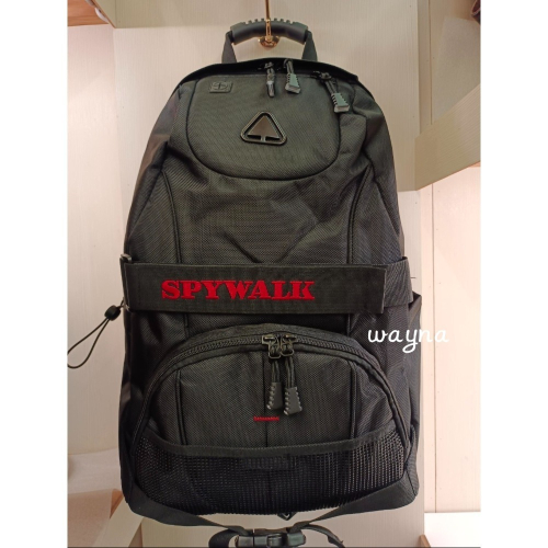 SPYWALK 材質：尼龍 大容量 多功能 潮流背包