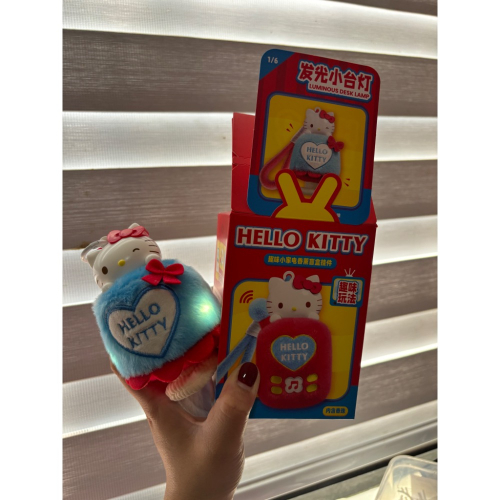 Hello Kitty 家電香薰掛件 發光小檯燈