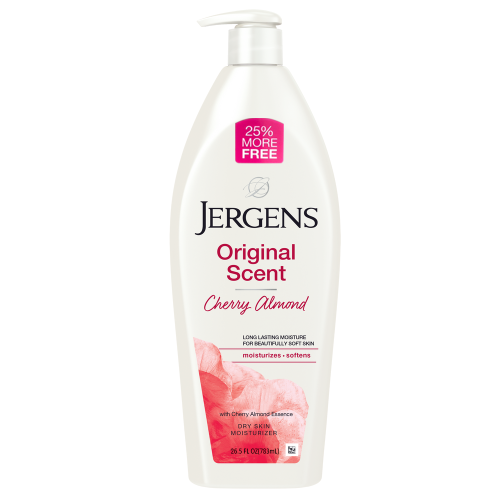 【Jergens 婕可詩】珍柔身體潤膚乳液-櫻桃杏仁(783ml)【4708】