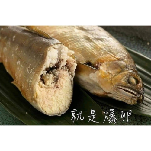 爆卵母香魚