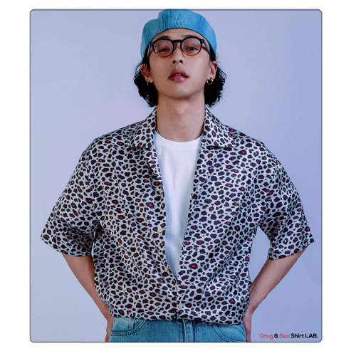 HAWAIIAN SHIRT ALOHA SHIRTS ORIGIONAL古巴領襯衫 原創印花 夏威夷襯衫 豹紋