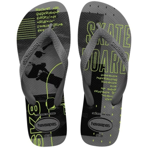 巴西人字拖Havaianas 男款 Top athletic/灰