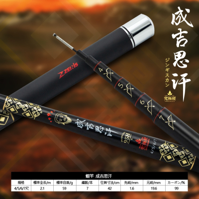 ZENIS 東區 成吉思汗 蝦竿 ?牛小妹釣具? 95H 4zoom 蝦竿