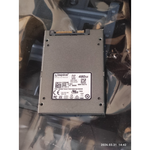賣二手良品 金士頓 UV500 480GB 2.5吋 SATA3 固態硬碟型號 (SUV500/480G)