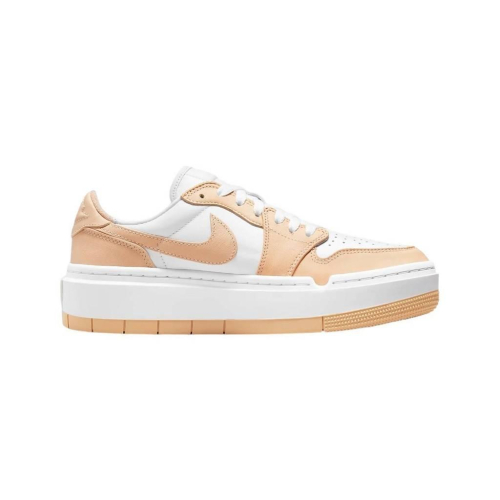 AJ 1 Elevate Low 厚底增高鞋 紅白色/橘白色 女款鞋