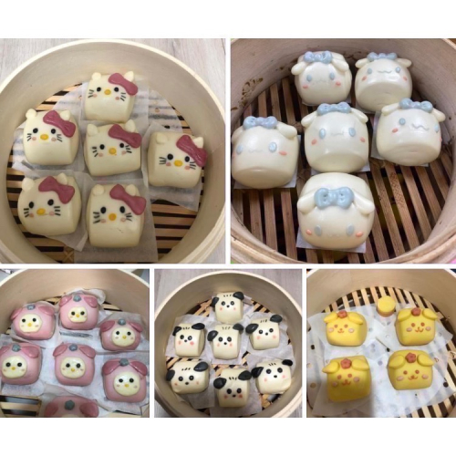 YUNYUN 手作饅頭～三麗鷗組12顆約540g