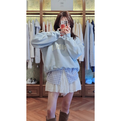 MiaoMiao Korea Cali加州女孩休閒衛衣 Copiner 漂亮歐膩 東大門 正韓代購