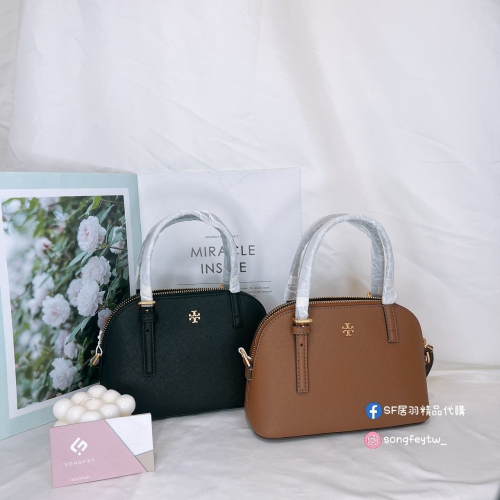 美國代購??台灣現貨 Tory Burch 防刮手提貝殼包 斜背包