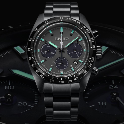 SEIKO精工 PROSPEX SPEEDTIMER太陽能 夜視計時腕錶 送禮 推薦 V192-0AF0SD