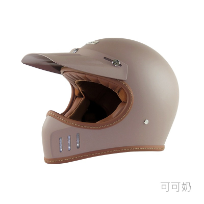 KK 山車帽 K-866 復古越野帽 全罩 高質感 安全帽 金屬插扣 小風鏡 贈送小風鏡