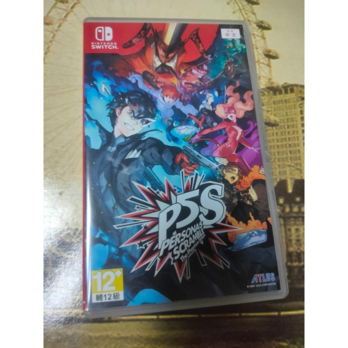 二手 switch 女神異聞錄5 p5s