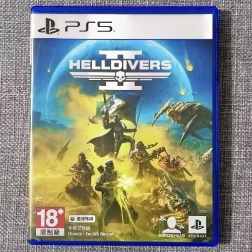 【小確幸】PS5 絕地戰兵2 絕地 Helldivers2 中文版 遊戲片 光碟