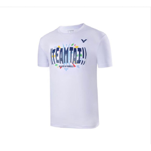 【全新】VICTOR 戴資穎 TEAM TAI 挺戴應援T-shirt 白S