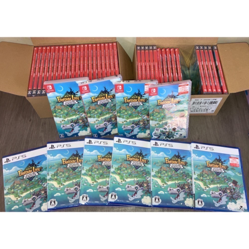 全新&二手現貨 FANTASY LIFE !《奇幻生活i 轉圈圈的龍和偷取時間的少女》日版支援中文