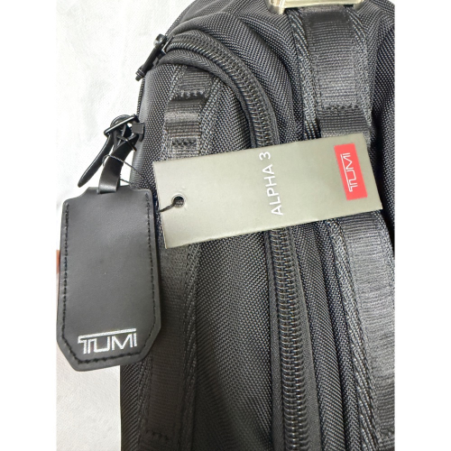 TUMI ALPHA BRAVO Knight 單肩背包 - 黑色