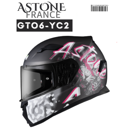 ASTONE GTO6 YC2 彩繪 ECE22.06認證 CNS加強型 全罩安全帽