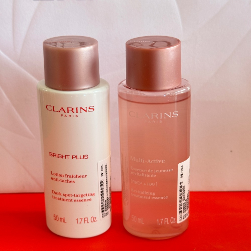 克蘭詩 CLARINS 中樣 漾采肌活美肌精華水 克蘭詩氧氣亮白淡斑精華水 50ml 全新
