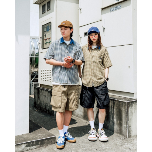 『Venn』V0018_腰帶吊飾口袋工裝短褲－2026SS『預購』