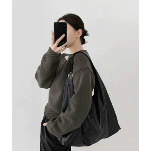 Dearni 大型托特包? 大容量好裝好背 仿真皮革紋路