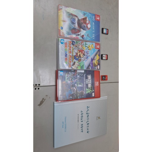 Ns1 瑪利歐摺紙國王／ns1無人升空(可選中文遊玩) ／ns2寶可夢Z到A含畫冊