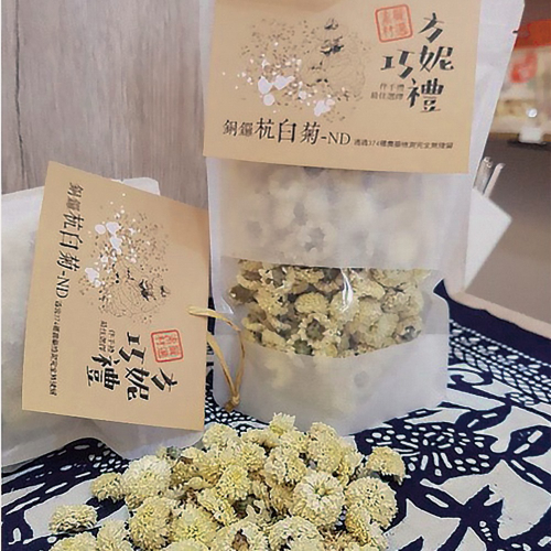 銅鑼ND杭白菊35g-銅鑼杭菊-台灣菊花