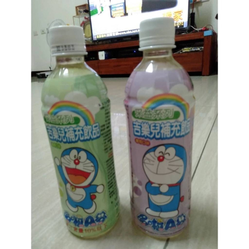 樂兒 哆啦A夢電解質/電解水補充飲品 葡萄/蘋果 500ml/瓶