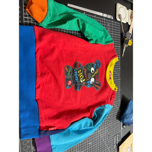 拼色熊熊衣服