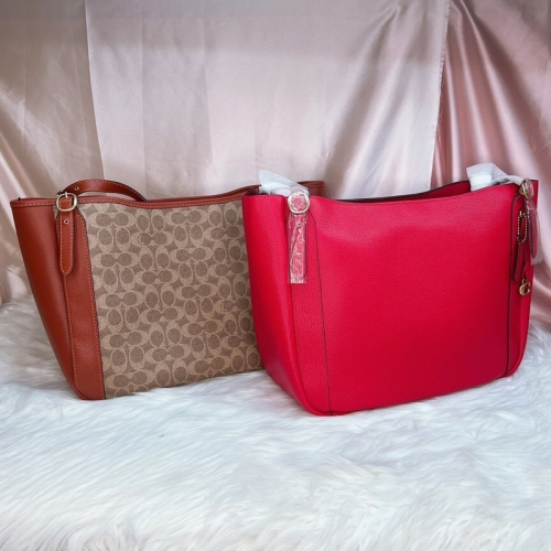 美國代購 台灣現貨 Coach 專櫃款拉鍊托特包 肩背包