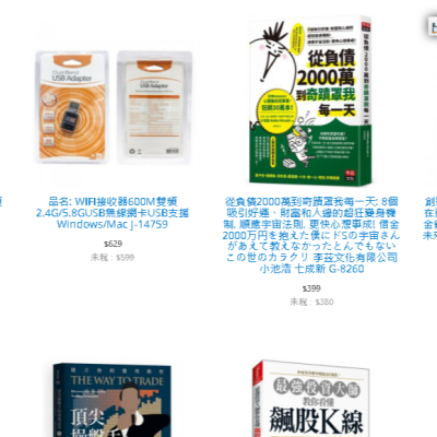 電子商務購物網站 實體門市 | 批發零售業 |購物交易網站