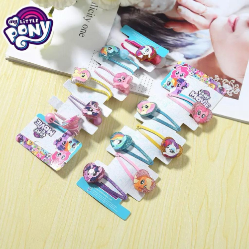 【台灣現貨?J&E比選物店】 正版 彩虹小馬 可愛 蝴蝶結 頭飾 飾品 兒童髮飾 小馬寶莉 pony 髮繩 髮夾 髮圈