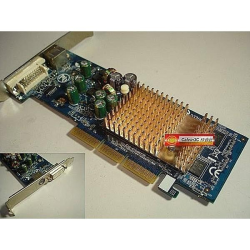 技嘉 GV-N62256DP2-RH Geforce 6200 DDR2 256M AGP8X 4X DVI 靜音 短卡