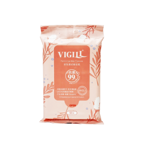 公司貨 VIGILL 婦潔 女性濕式衛生紙 12抽 / 包 附發票