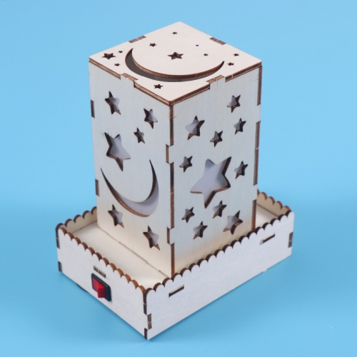 炫彩星星燈小學生科技發明電路手工小製作材料包兒童創客通用作品